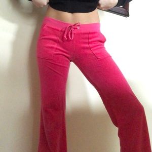Pink Juicy Couture track pants